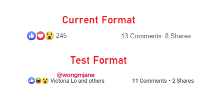 Staré a nové zobrazování na Facebooku Staré a nové zobrazování na Facebooku