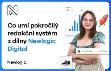 Newlogic CMS: Pokročilý, intuitivní a přívětivý redakční systém